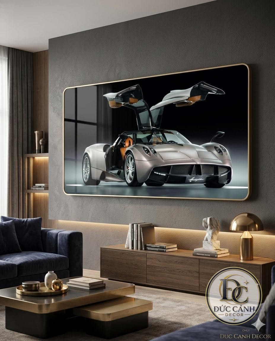 Tranh Tráng Gương Pagani Huayra